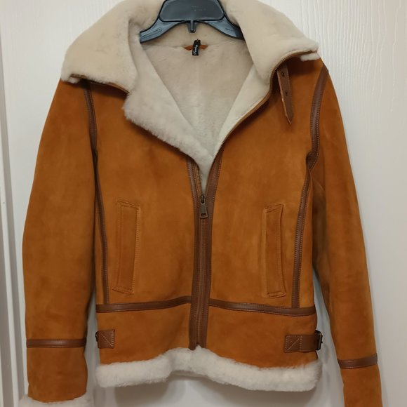 Wolfie Furs Shearling Jacket - Picture 12 of 12